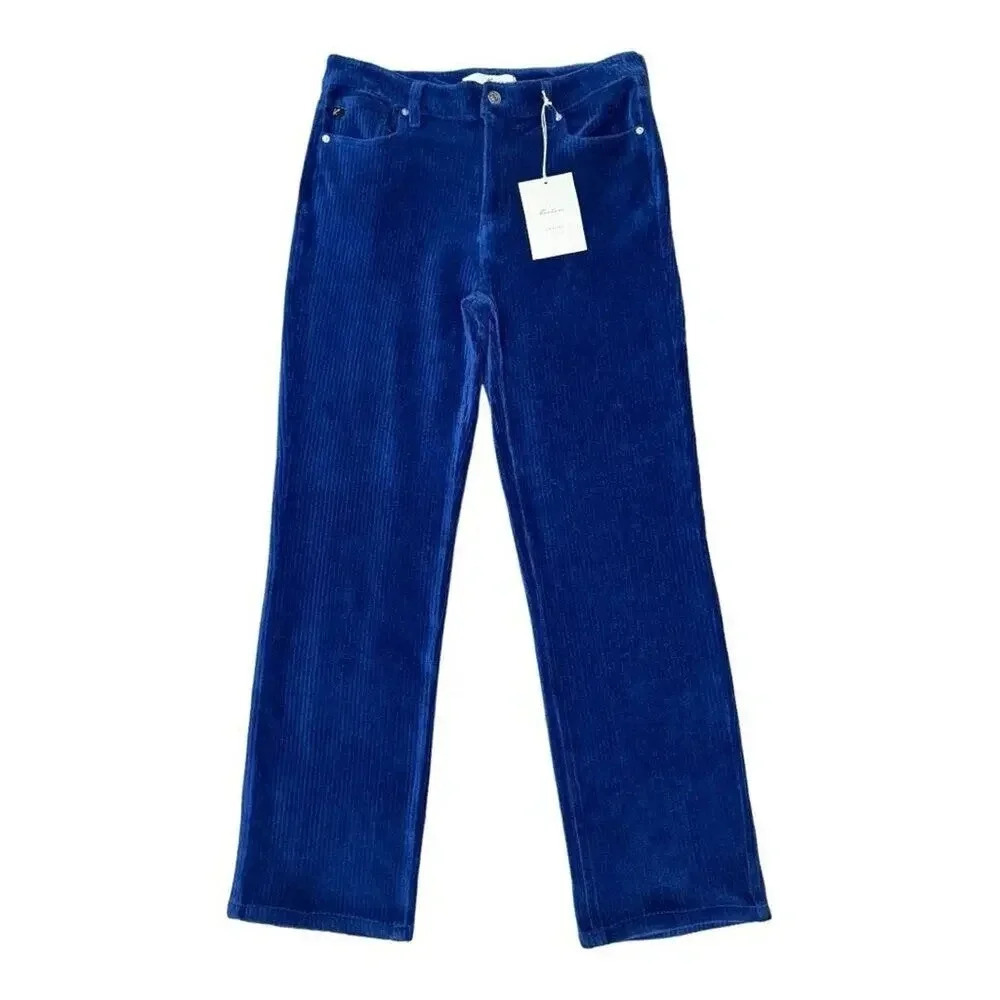 KanCan Royal Blue Corduroy Boot Cut Pants